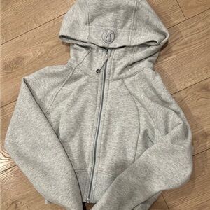 Lululemon full zip cropped hoodie